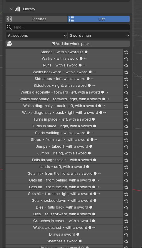 Library in the List view